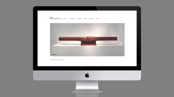 O-gallery.com网站建设
